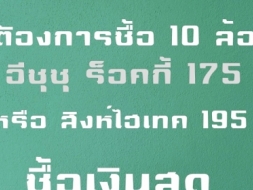 ต้องการณ์ ซื้อ อีซุซุ ร็อคกี้  175 หรือ ฮีโน่ สิงห์ ไฮเทค 195