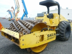 รถบด 2007 SAKAI SV505 Vibratory Padfoot Compactor สภาพดีพร้อมใช้งาน เอกสารพร้อม เครื่องจักรนำเข้าจาก