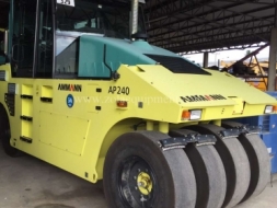 รถบด ปี 2012 (UNUSED) AMMANN AP240 8 Wheel Pneumatic Roller เอกสารพร้อม เครื่องจักรนำเข้าจากต่างประเ