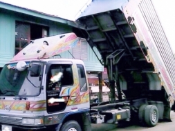 HINO FD 195 HP HO7D หกล้อดั๊มพ์ กระบะดั๊มพ์มิเนียม 6 ตันความยาว 5.50 เมตรสวยจัดพร้อมบรรทุกพร้อมใช้งา