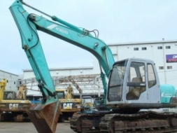 ขายรถแบคโฮเก่านอกจากญี่ปุ่น kobelco sk 120-3 บูมพิเศษ สนใจโทรสอบถาม 092-3309229 อี๊ด