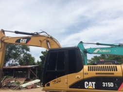 ขาย แบ็คโฮ CAT 315D เอกสารเล่มทะเบียน