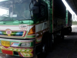 ขาย HINO MEGA 344 พ่วงแม่ลูก กระบะเนียมคอกเกษตร รถปี 54