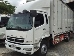 6 ล้อตู้แห้ง FUSO FM65 6M60 260แรง ยาว7.60เมตร ปี2555 วิ่ง 120,000kmติด CNG จัดได้ 800000