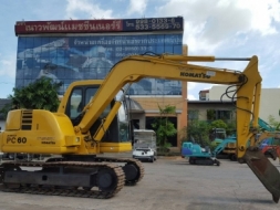 รถขุด PC60 - 7  KOMATSU  สภาพเดิมๆนำเข้าจากญี่ปุ่น สอบถาม 086-0044333,  www.nmc99.com