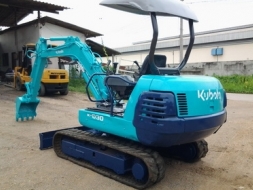 ขายรถแบคโฮ KUBOTA K-030 คอนโทรลสั้น นำเข้าจากญี่ปุ่น ติดต่อยุด 081-987-0866