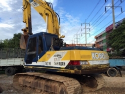 KOBELCO SK200-3 รถซื้อเก่านอกมาปี57 รถใช้งานมาปีเดียว ใช้งานดี รถสวยมาก เอกสารInvoice