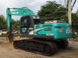 KOBELCO SK200-8 9,XXX ชั่วโมง รถสวย ใช้งานได้ดี เอกสาร Invoice