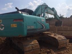 ขายแบคโฮ KOBELCO SK200 SUPER พร้อมใช้ครับ