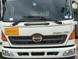 ขาย HINO 2เพลาตู้แห้ง FM1J jo8c 260แรง ปี 2008 ติด CNG