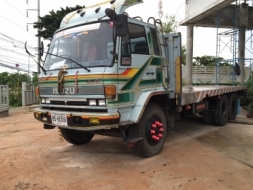 Isuzu rocky 10ล้อ1เพลา FVM32MR 195แรง ปี38 พื้นเรียบ