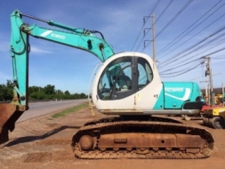 ขายรถแบคโฮ KOBELCO SK100L (MARK5) สภาพสวยพร้อมใช้งาน รถนอกนำเข้าเองจากญี่ปุ่น มีVDOการทำงานครับ