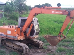 ขาย  HITACHI รุ่น EX 60-1 พร้อมใช้ ไวสุดๆ ระบบดี แอร์หนาว อินวอยน์