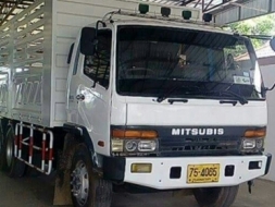 สิบล้อ ขาย สด-ผ่อน มิตรซู FUSO  FN616J ปี47ยูโรทู 260โบว์อินเตอร์ เพาเดียวไม่ดั้ม กะบะสามมิตรยาว 7ม