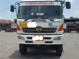 ขายรถบรรทุก 18 ล้อ พื้นเรียบ ยี่ห้อ HINO รุ่น FN627