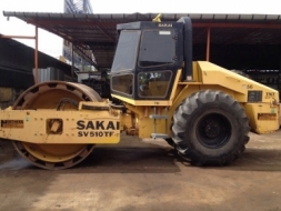 รถบด 10 ตัน Sakai SV510TF  (2 เปลือก) ล้อเรียบหุ้มหนาม สภาพเยี่ยม ชม.ต่ำ รถนอกแท้ๆ  ยังไม่ผ่านการใช้