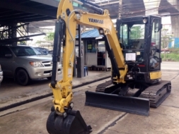 Yanmar VIO35-6B ปี2015 รถขุด 3.5ตัน ป้ายแดง จากญี่ปุ่น โทร. 080-6565422 (หนิง)