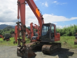 ็Hitachi ZX120-65627-ปี 2003-1896 ชม. พร้อมตัวต่ออาร์มยาวพิเศษ จากญี่ปุ่น