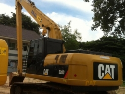 รถแบคโฮ CAT 320 d แขนยาวพิเศษ