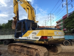 KOBELCO SK200-3 รถซื้อเก่านอกมาปี57 รถใช้งานมาปีเดียว ใช้งานดี รถสวยมาก เอกสารInvoice ราคา 1190000 บ