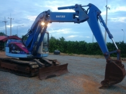 ขายรถแบคโฮ KOMATSU PC128UU-1 (สภาพดี แอร์เย็นฉ่ำ)