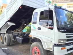 10ล้อ 2 เพลาดั้ม ISUZU DECA FXZ23NFPF 6SD1 270 แรงปี46 ราคาไม่แรง ยางใหม่ 10 เส้น แบตใหม่ 2 ลูก