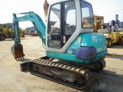 Komatsu PC40-7 นำเข้าจากญี่ปุ่น 090-986-2521 อ๊อบ