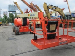 ขายรถกระเช้า JLG บูมศอก 800A สูง 24.38 เมตร  มือสอง ปรับสภาพแล้ว พร้อมใช้งาน ราคาถูกสุดๆ