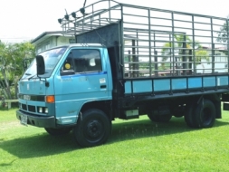 รถห้างแท้เดิมถูกๆISUZU NPR59LU-4BD1 115Hp ยาว4.3ม 6น็อตหน้าหลังอุปกรณืภายในครบแอร์เกจต่างๆใช่ได้หมดพ