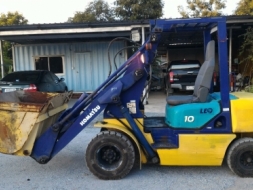 KOMATSU SD10C-5 เครื่องดีเซล ยางตัน รุ่นใหม่ราคาประหยัด นำเข้าจากญี่ปุ่น 090-986-2521 อ๊อบ