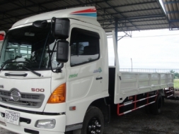 HINO FC9JJ SERIES 500 เครื่องยนต์ JO5C กะบะยาว 5.50 เมตร รถสวย