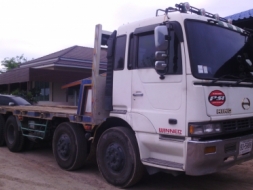 ขาย HINO โปรเฟีย 12 ล้อ 2 เพลา เทรเลอร์ขึ้น แบคโฺฮ