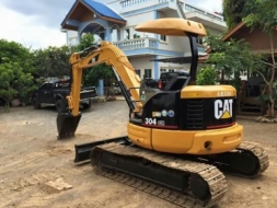 ! ขาย(สุดยอดราชารถขุด) CATERPILLAR 304 CR ปี2006 (ขนาดPC45) ปั้มนิ้ว,คอนโทนสั้น เครื่องยนต์4สูบราคา4