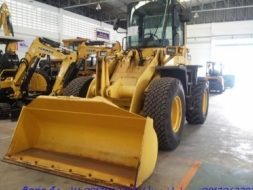 รถตักล้อยาง WA100-3 # 55691 Komatsu wheel loader มือสองจากญี่ปุ่น โทร.0813062283