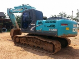 ขายรถแบคโค KOBELCO SK200-8 SuperX สภาพพร้อมใช้งาน เอกสารเล่มทะเบียนพร้อมโอน สนใจโทร 090-8588220คุณนะ