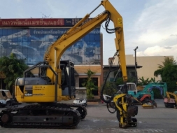 PC138US - 2E0  Komatsu  รถตัดต้นไม้ www.nmc99.com หรือ สอบถามคุณชุมพล 086-0044333