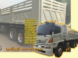 **2,750,000 บ.ต่อรอง/// 10ล้อพ่วง HINO MEGA S-500 344 HiSPEED EURO-3 แม่+ลูกดั้มสามมิตร สวยๆ **ขาย H