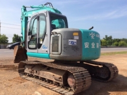 ขายรถแบคโฮ KOBELCO SK115SR สภาพสวยพร้อมใช้งาน รถนอกนำเข้าเองจากญี่ปุ่น มีVDOการทำงานครับ