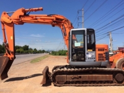 ขายรถแบคโฮ HITACHI EX135UR-5 สภาพสวยพร้อมใช้งาน รถนอกนำเข้าเองจากญี่ปุ่น มีVDOการทำงานครับ