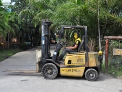 (ลดกระหน่ำ)ขายFORKLIFT SUMITOMO FD20(2ตัน) ดีเซล สวยเดิมจากญี่ปุ่น ยังไม่เคยใช้ในไทย 125,000เท่านั้น