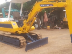 ขายรถขุดแบคโฮ KOMATSU Pc20-5 รถนำเข้าเก่านอก แท้100%   (เครื่องแน่น ปั๊มแรง มีกระตายเต่า ระบบไว) รถพ