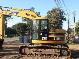 ขายรถขุดเก่าญี่ปุ่น ไม่เคยใช้งานในไทย CAT 313BCR