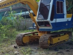 รถแบคโฮ Komatsu pc60-2 โหลด รับรอง มาดูรถตอนทำงานได้ ติดต่อ นิวัฒน์ 086 6711264