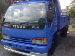 ขายรถ 6 ล้อดั๊ม ISUZU NPR 120 แรง ปี 47 เครื่องดี แชสซีเดิมๆสวยทั้งเส้น รถสวยพร้อมใช้งาน เอกสารพร้อม