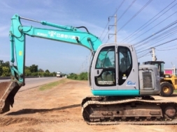 ขายรถแบคโฮ KOBELCO SK115SR สภาพสวยพร้อมใช้งาน รถนอกนำเข้าเองจากญี่ปุ่น มีVDOการทำงานครับ