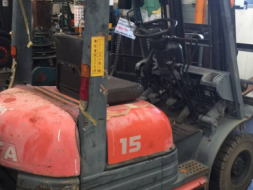 ***ขายถูก*** Forklift Toyota 1.5 ตัน 6FG15 เครื่องยนต์ เบนซิน เสา 3 เมตร นำเข้าจากญี่ปุ่น