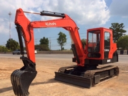 ขายรถแบคโฮ KUBOTA KH045 (เท่า PC50) สภาพสวยพร้อมใช้ นำเข้าจากญี่ปุ่น