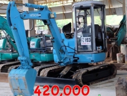 ขายรถขุด HITACHI  EX33U มีหัวเก๋ง ราคา 420,000 บาท โทร085-8332943