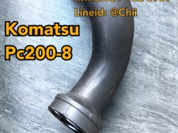 ท่อกรองอากาศ pc200-8 komatsu ขายอะไหล่แบคโฮ 0814023939